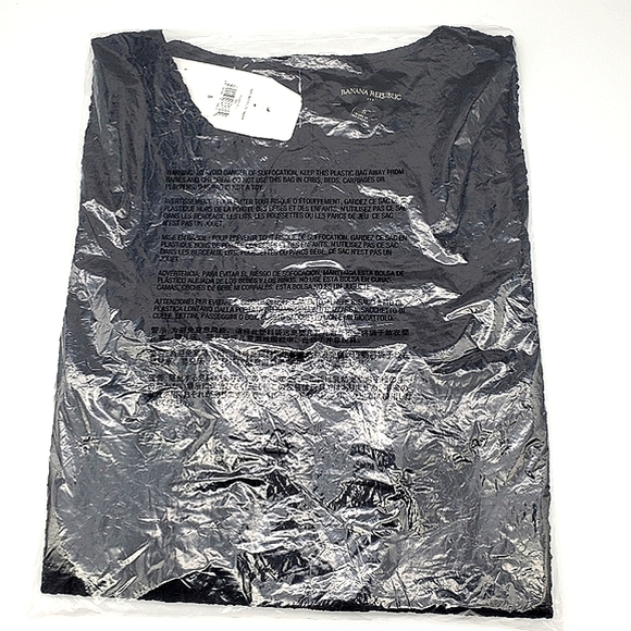 Banana Republic Black Lace Shell Top - Picture 2 of 4